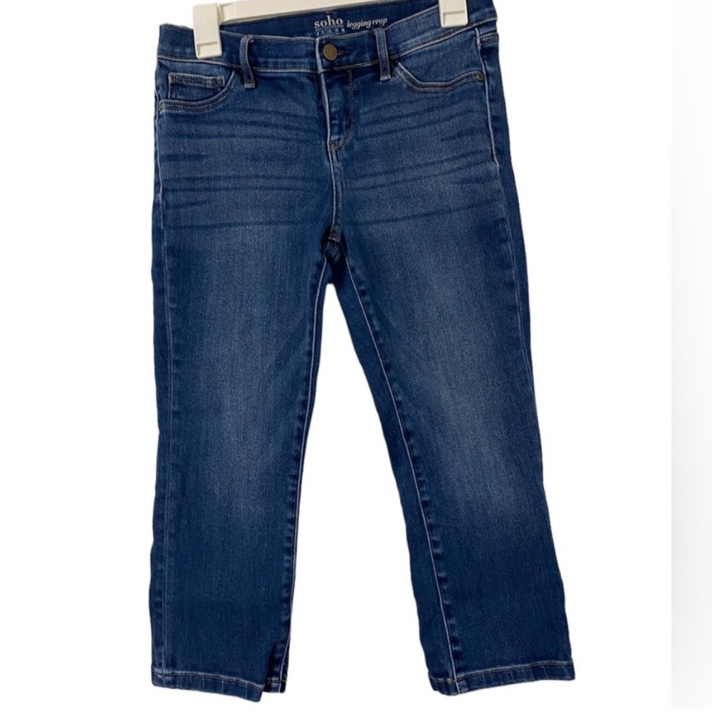 NYC Soho Legging Cropped Blue Jeans